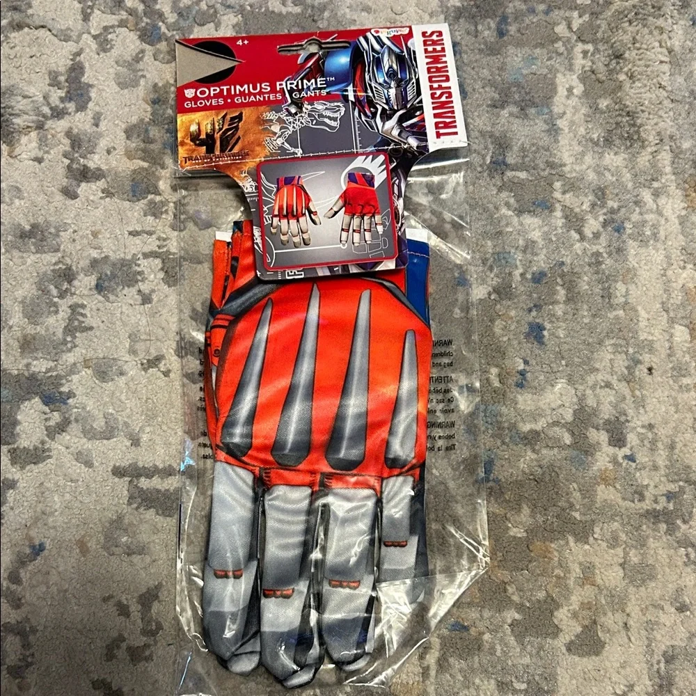 Transformers Optimus Prime Gloves